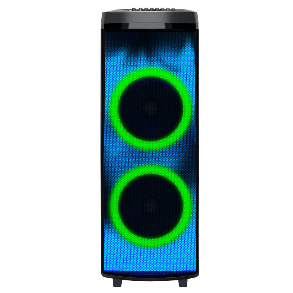 Supersonic 2x 12 inch Bluetooth Speaker with Light Show