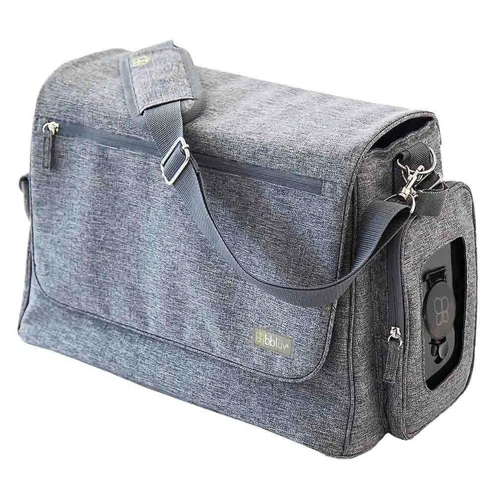 bbluv Ultra Complete Diaper Bag - Charcol