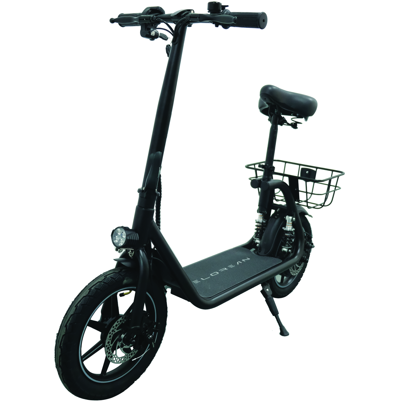 Delorean Hybrid Scooter 450W Seated Folding