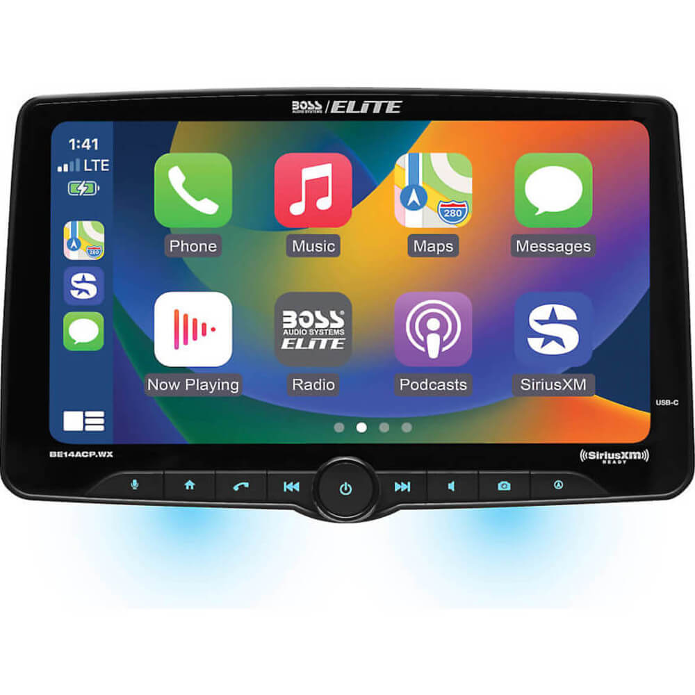 14 inch Digital Media Receiver with Carplay and Android Auto