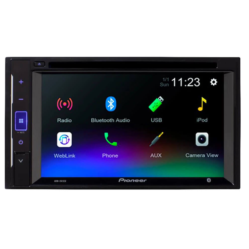 Pioneer 6.2 inch Resistive Glass Touchscreen DVD Receiver