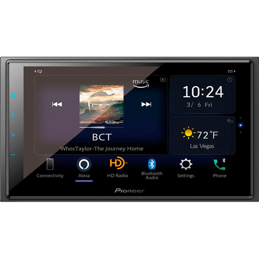 Pioneer 6.8 inch Amazon Alexa, Android Auto, Apple CarPlay®, Bluetooth® Multimedia Digital Media Receiver