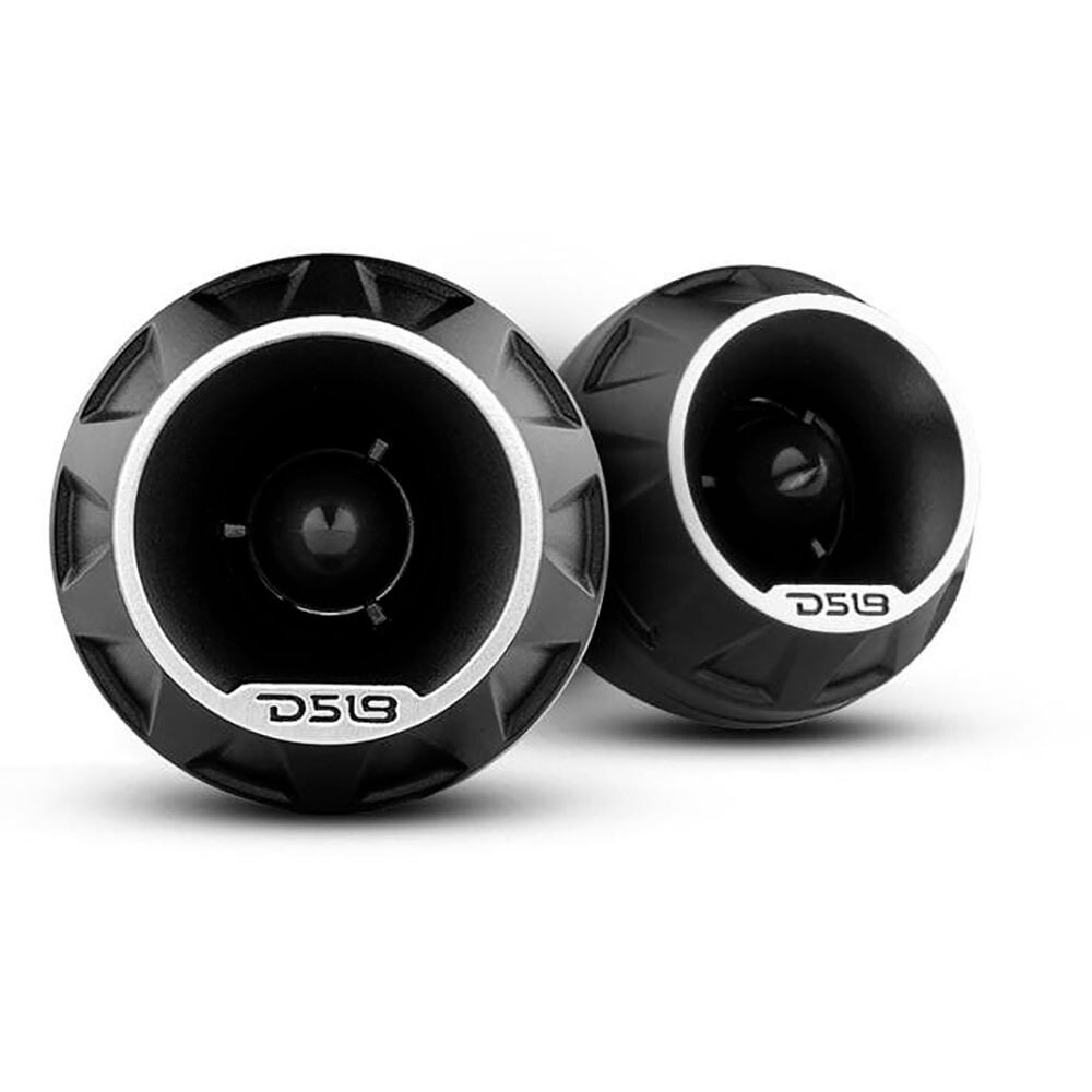 DS18 PRO 1 inch Vc Surface/Flush/Angle Aluminum High Compression Neodymium Super Bullet Tweeter 200 Watts 4-Ohm