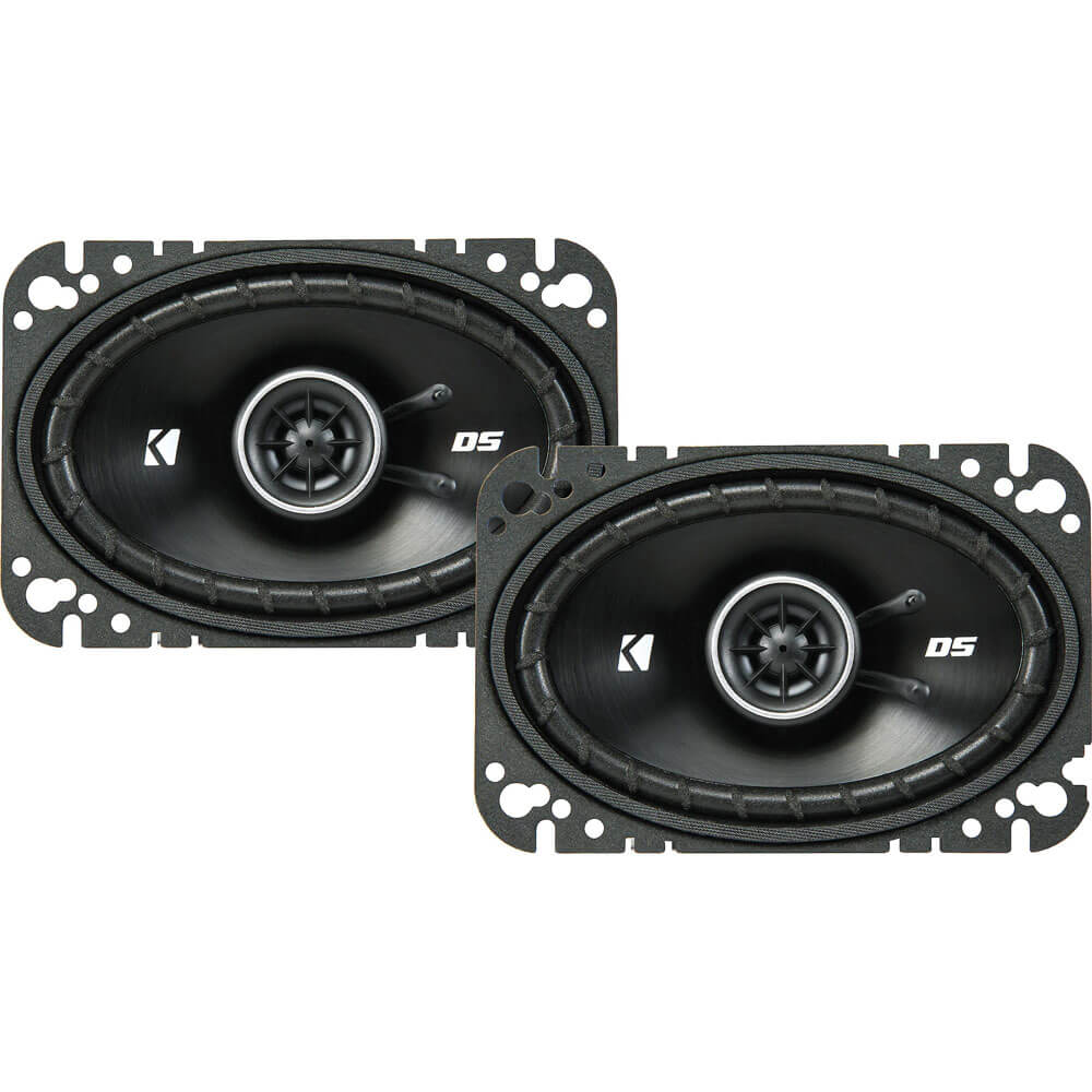 Kicker DS Series 4x6 2-way car speakers
