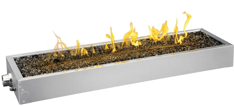 Napoleon 48 Inch Liquid Propane Outdoor Fireplace: Black