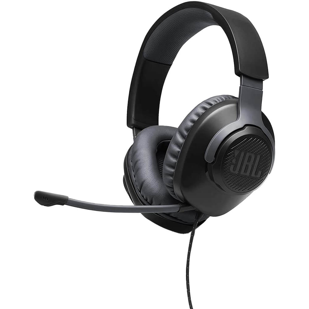 Jbl Quantum 100 - Wired Over-Ear Gaming Headphones