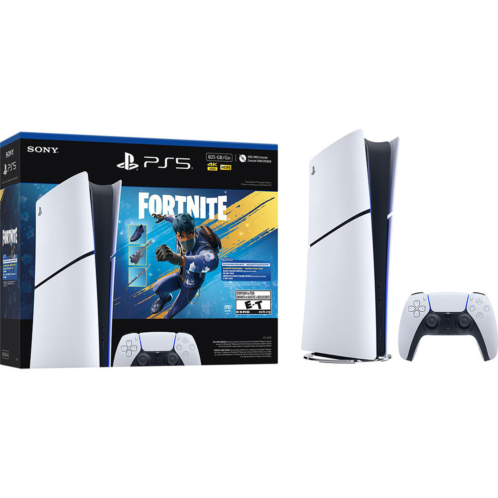 PlayStation 5 Slim Digital Console Fortnite Bundle