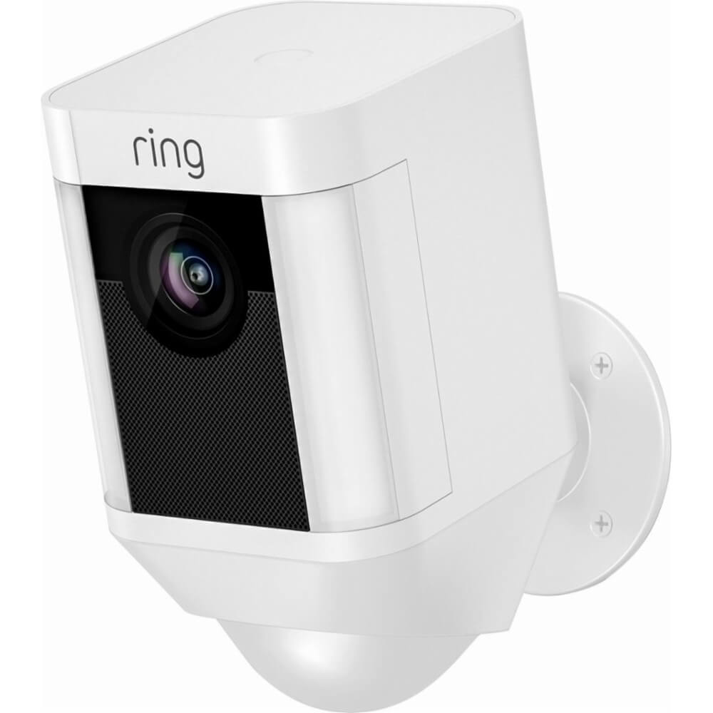 ring Spotlight Cam Battery - White