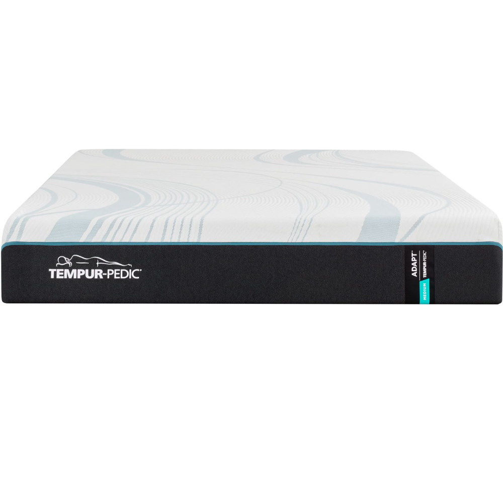 TEMPUR-Adapt® 2.0 Medium Tight Top California King Mattress - Black/White