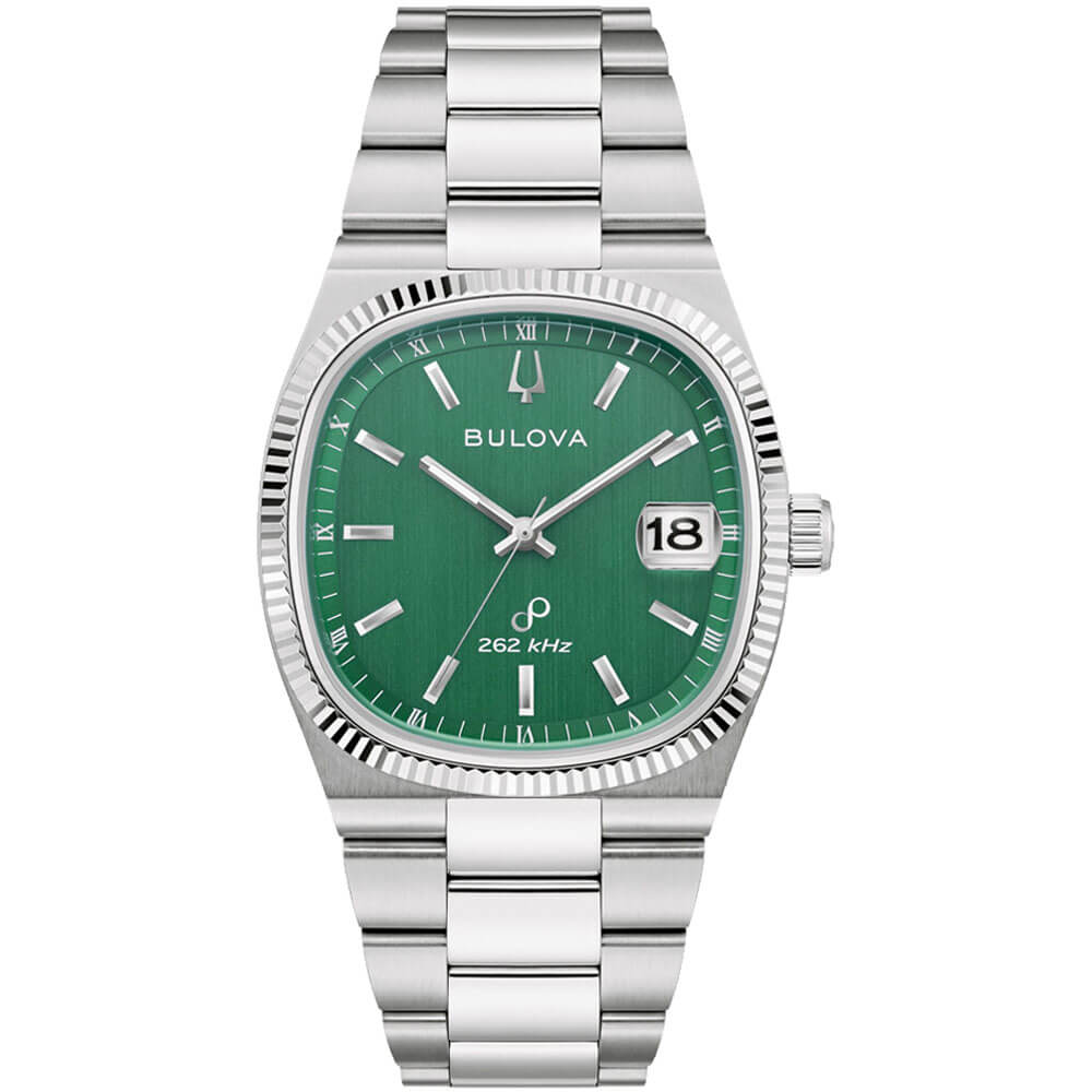 Super Seville Collection Quartz Watch - Stainless/Green