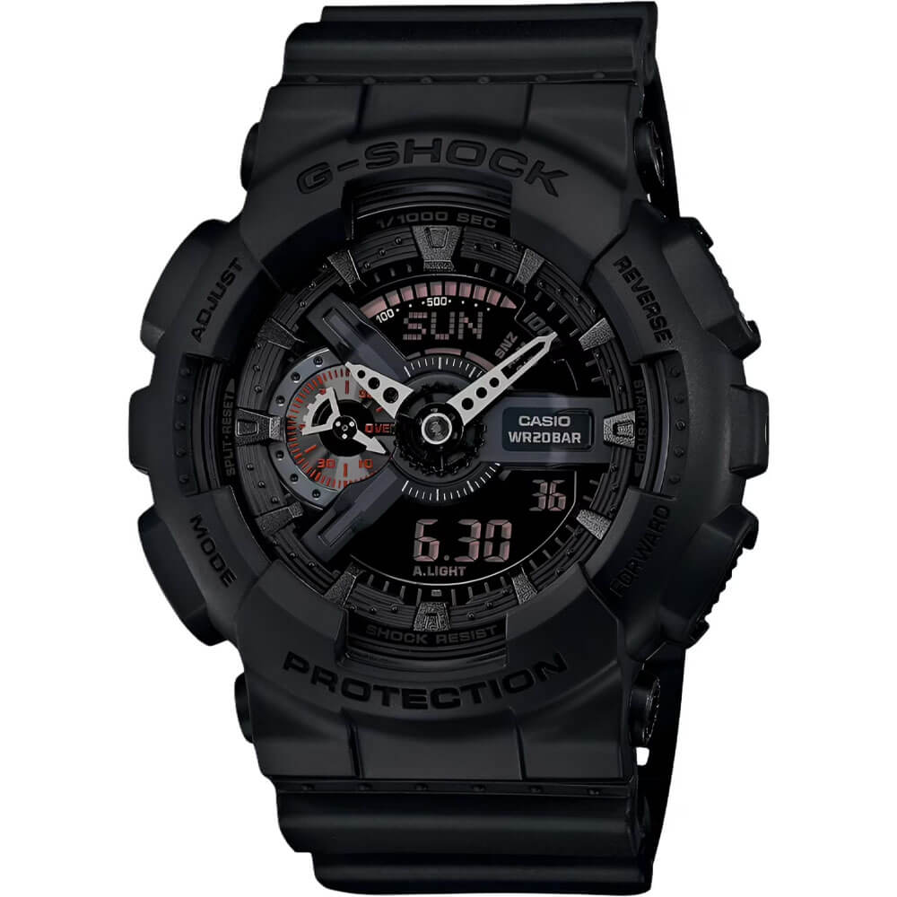 Mens G-Shock Analog-Digital Watch - Black