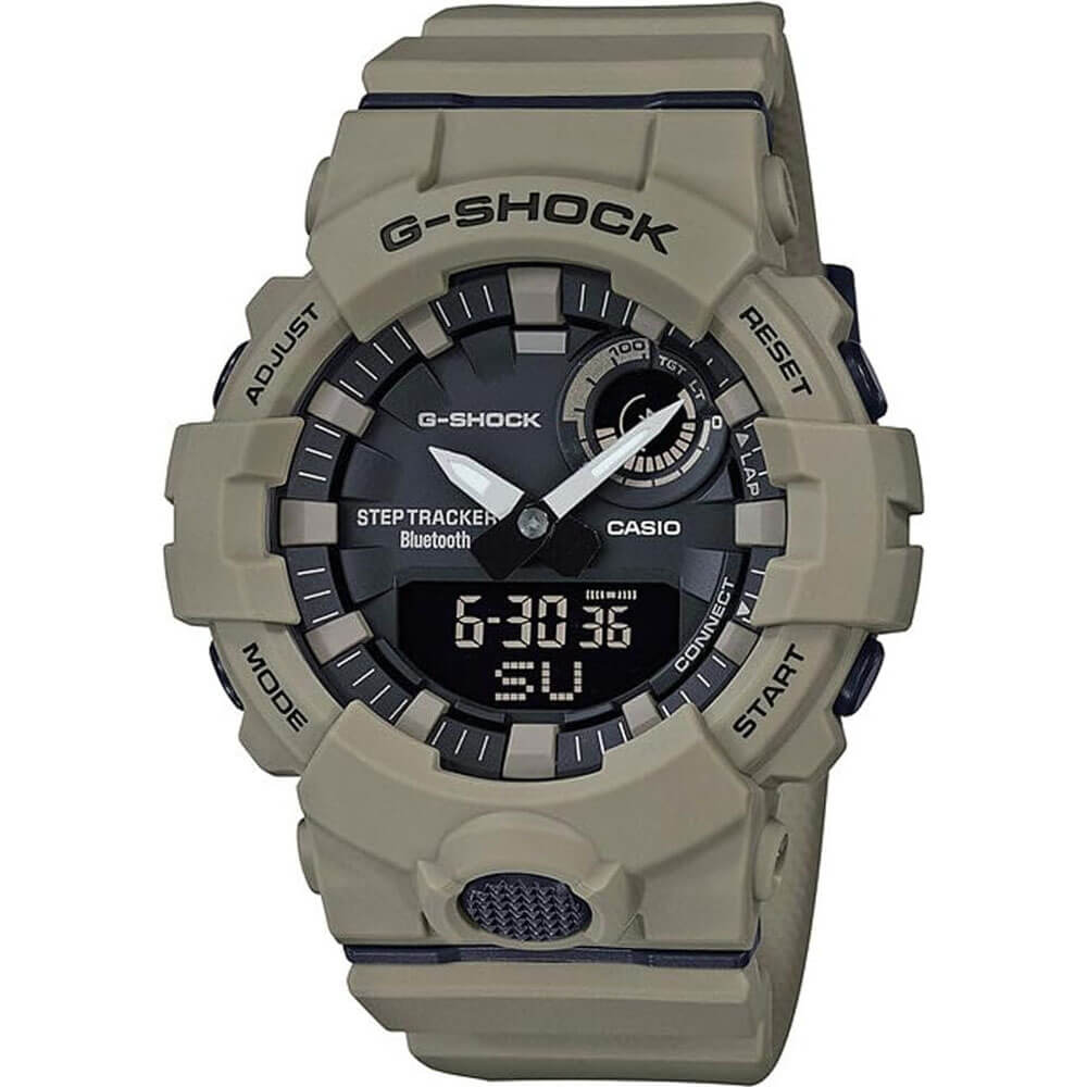 Mens G-Shock Bluetooth Analog-Digital Watch - Tan/Black