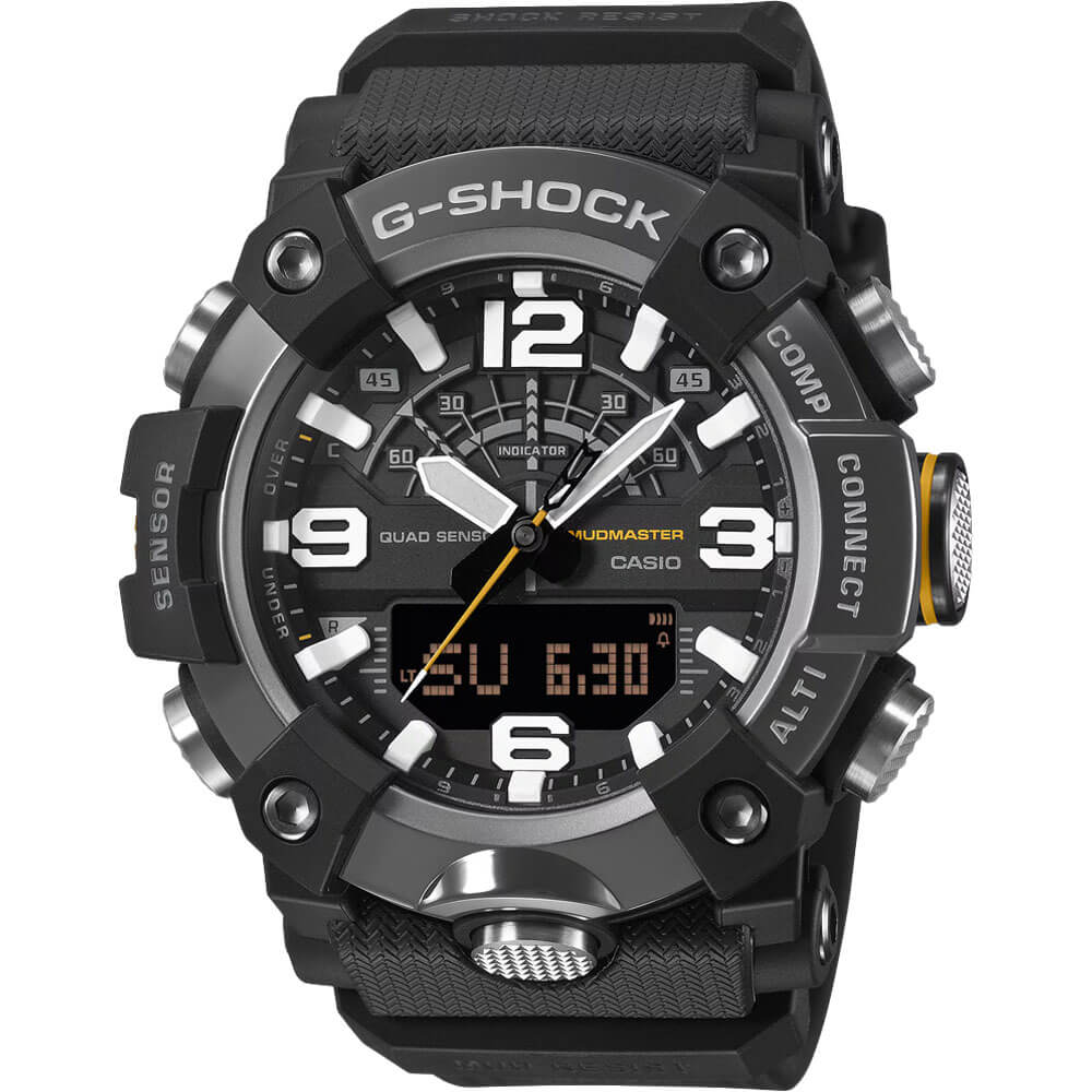 G-Shock Master of G Mudmaster Sports Quartz Watch - Black
