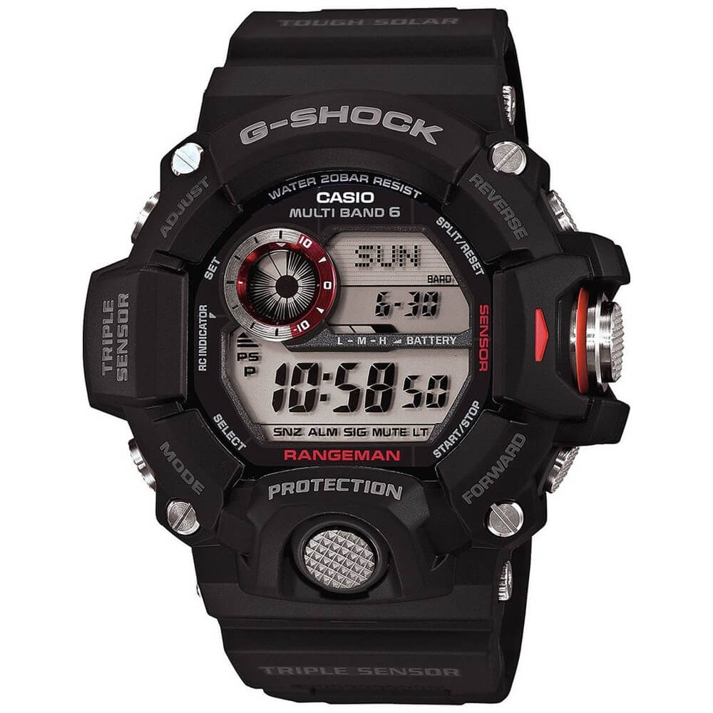 Casio Mens Black G-Shock Rangeman Watch