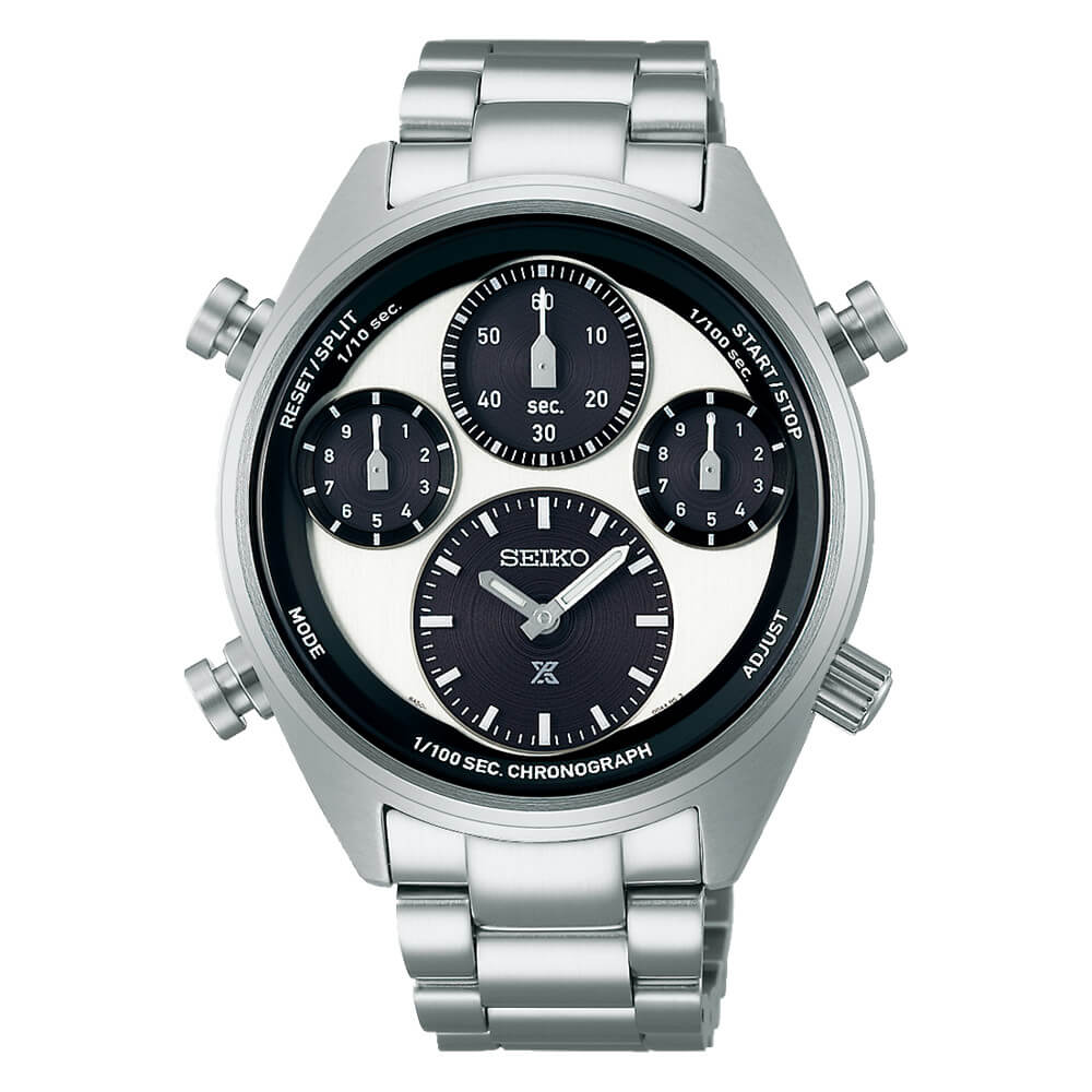 Seiko Mens Prospex Speedtimer Solar Chronograph Watch - Stainless Steel