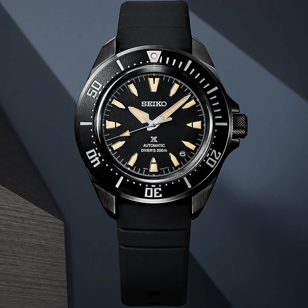 SRPL15 Prospex Collection Automatic Diver Watch - Black | Greentoe