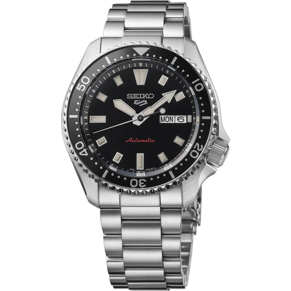 Seiko 5 Sports SKX Collection Automatic Watch - Stainless/Black