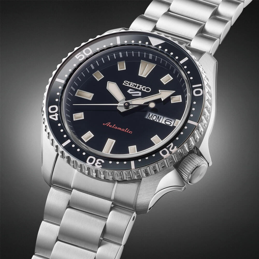 SRPL85 Seiko 5 Sports SKX Collection Automatic Watch - Stainless