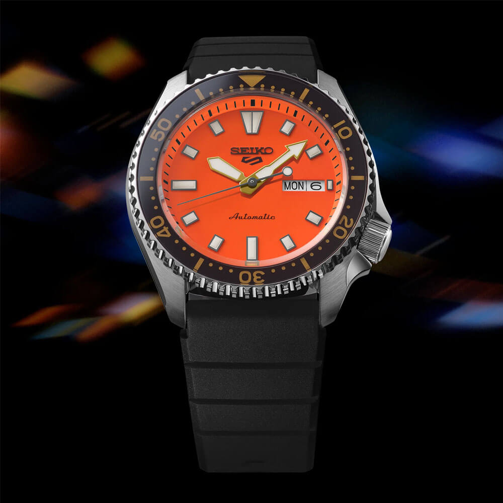 SRPL89 Seiko 5 Sports SKX Collection Automatic Watch - Black