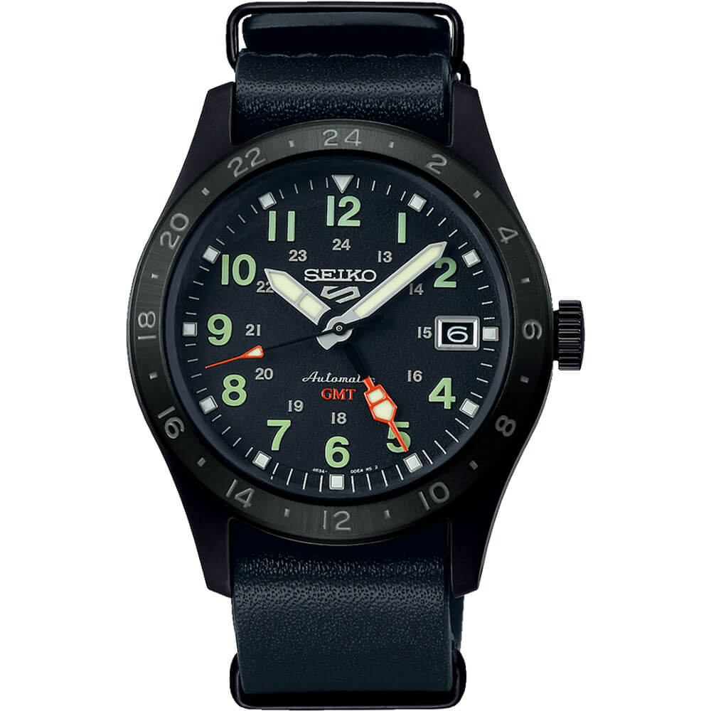 Seiko 5 Sports Field Series Mens Watch - Black
