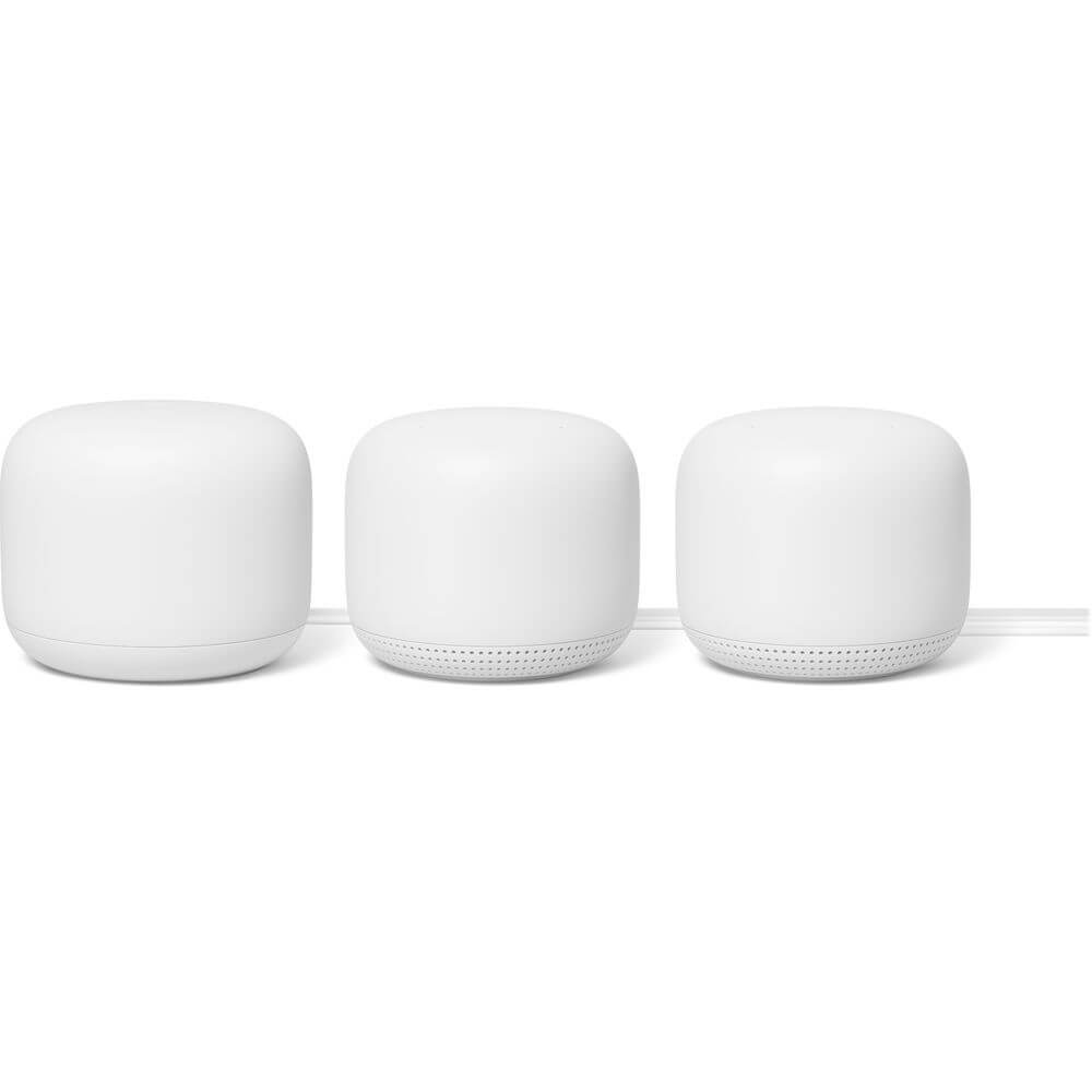 Google Nest Nest Dual-Band Wi-Fi System - Snow (2 points)