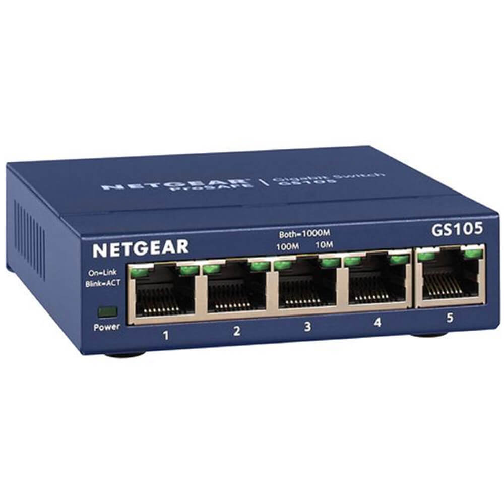 Netgear ProSAFE 5-Port Gigabit Ethernet Switch