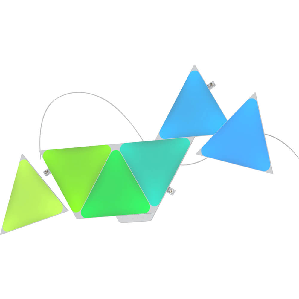 nanoleaf Triangles Smarter Kit (7 panels) - Multicolor