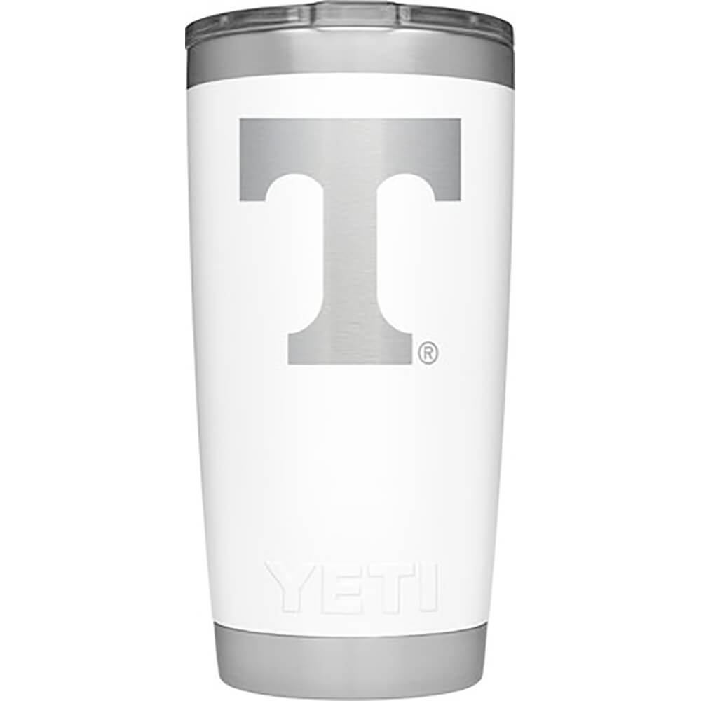 Yeti Rambler 20 oz. Tumbler - Tennessee (White)