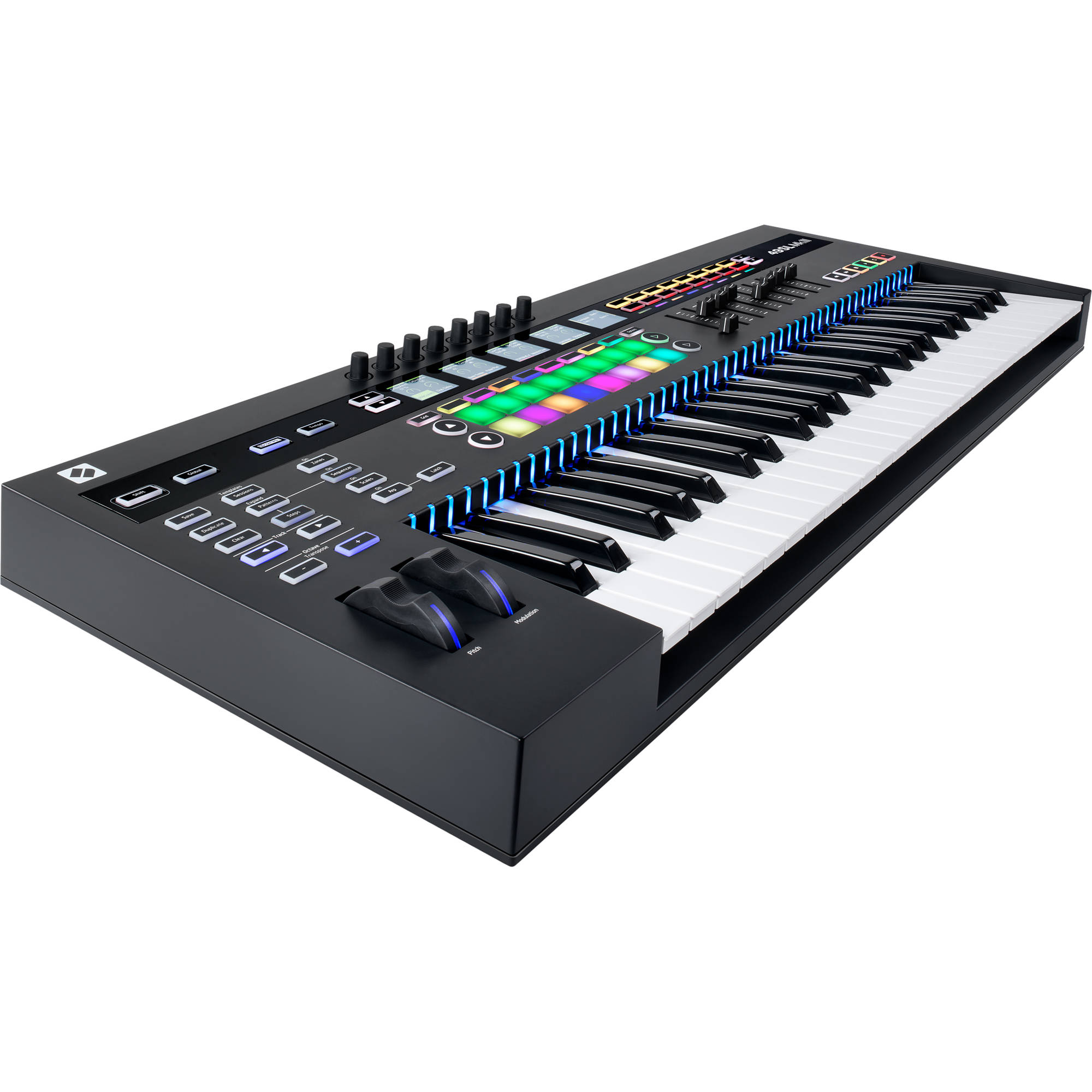 Novation SL MkIII MIDI and CV Keyboard Controller with Sequencer (49-Note Keyboard)