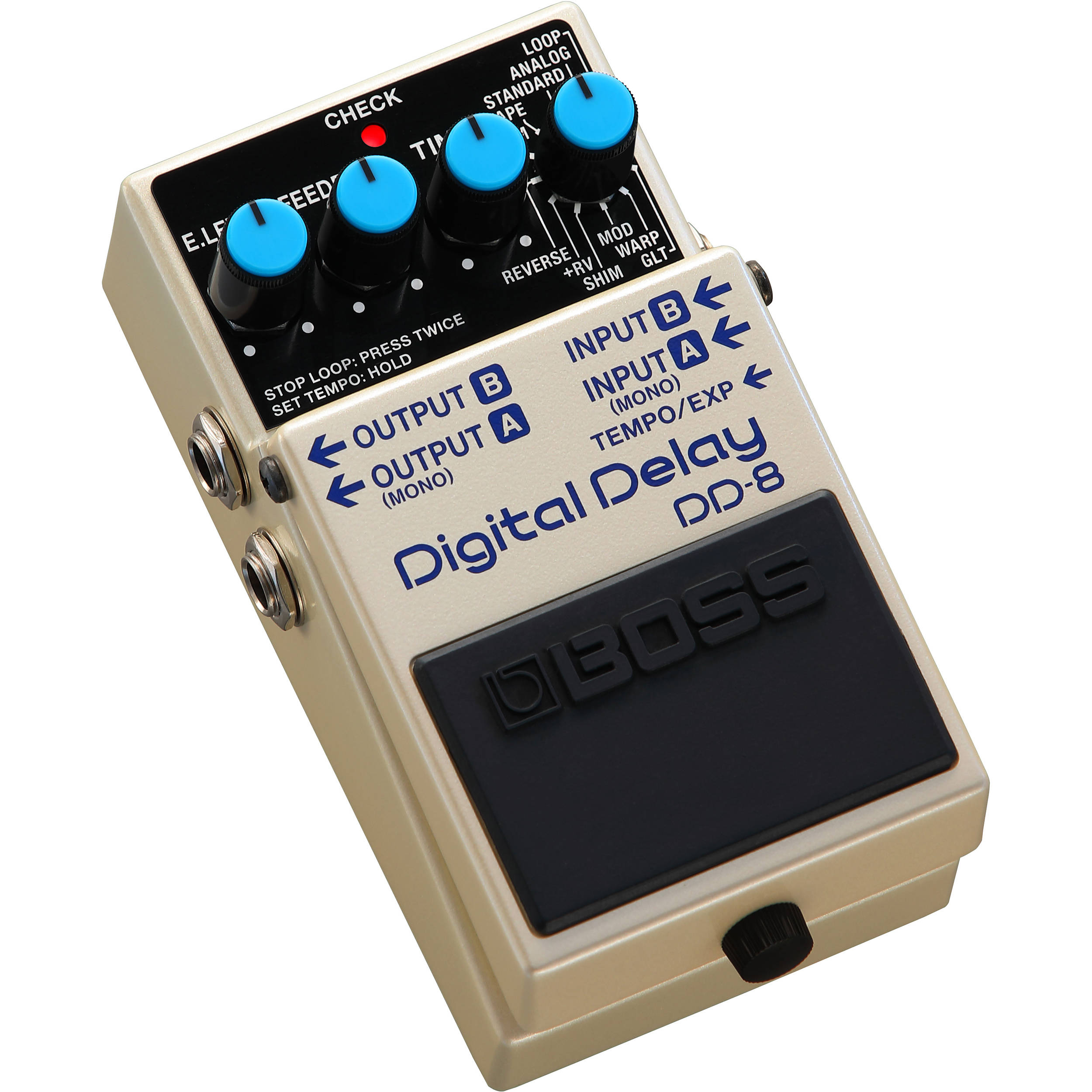 Boss DD-8 Digital Delay Pedal for Electric Guitars
