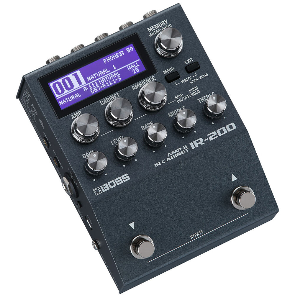 Boss IR-200 Amp and Cabinet Processor Effects Pedal