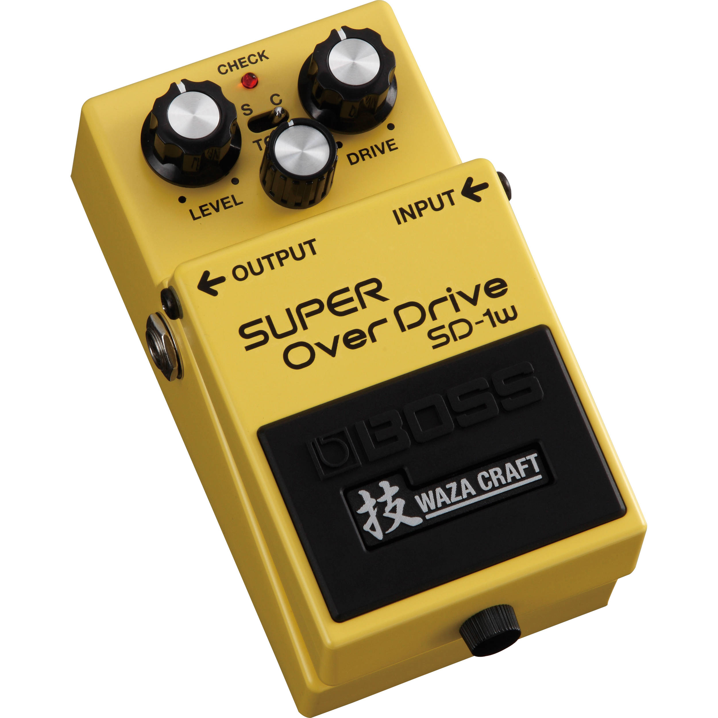 Boss SD-1W Super Overdrive Waza Craft Guitar Pedal