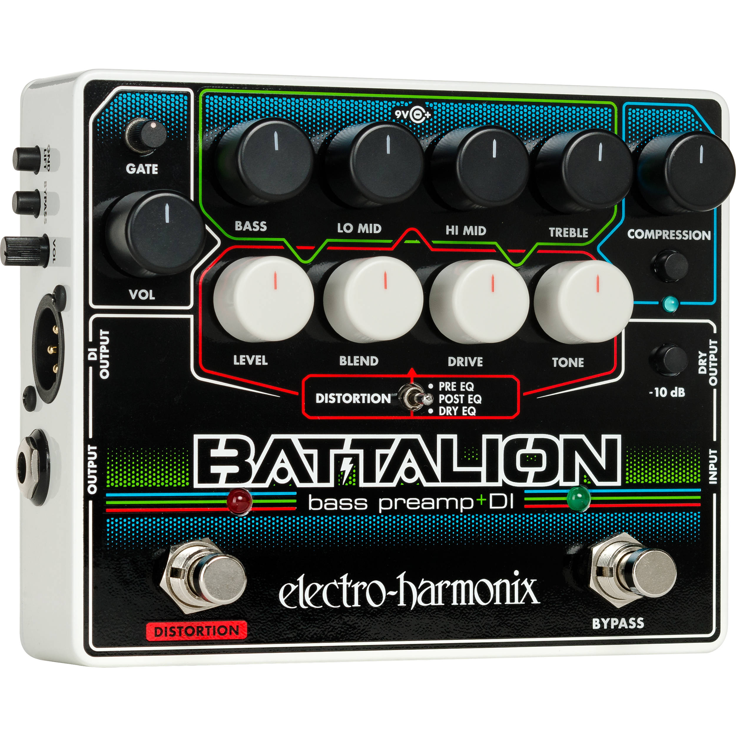 Electro-harmonix Battalion Bass Preamp and DI Pedal