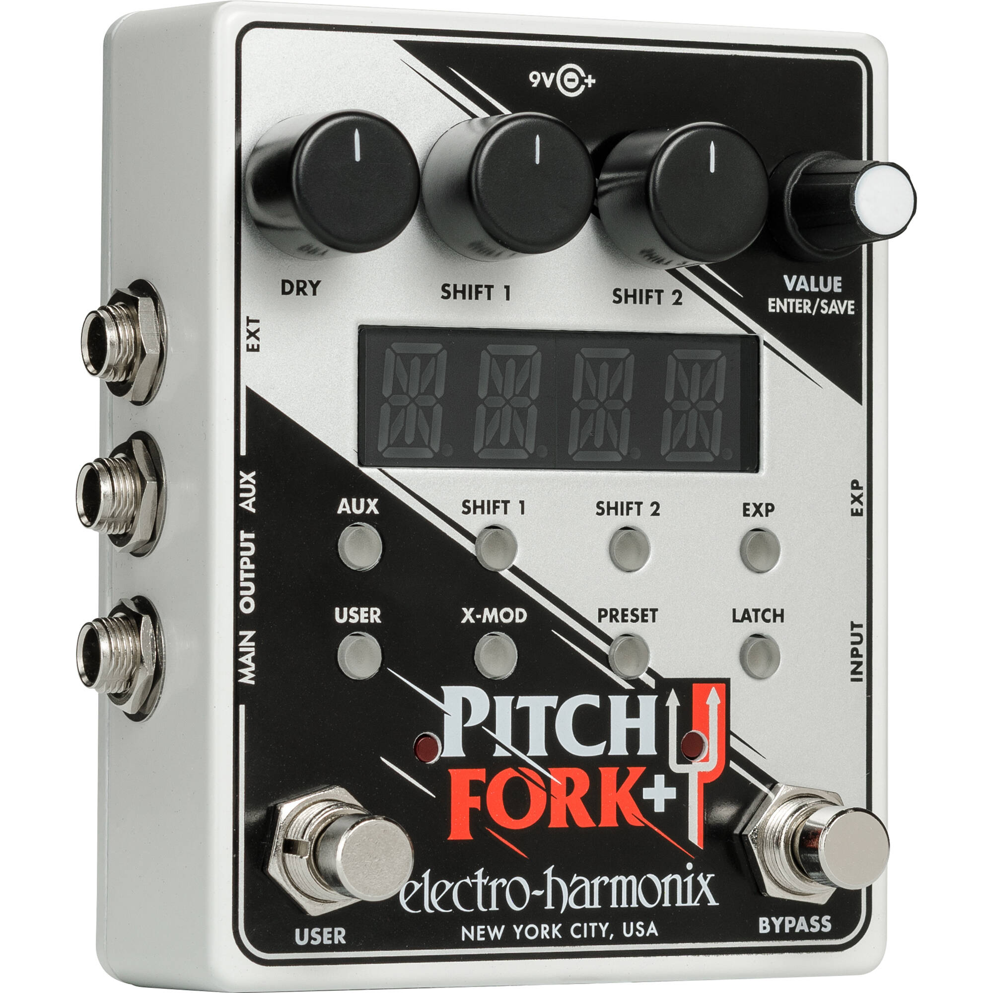 Electro-harmonix Pitch Fork+ Polyphonic Pitch Shifter Pedal