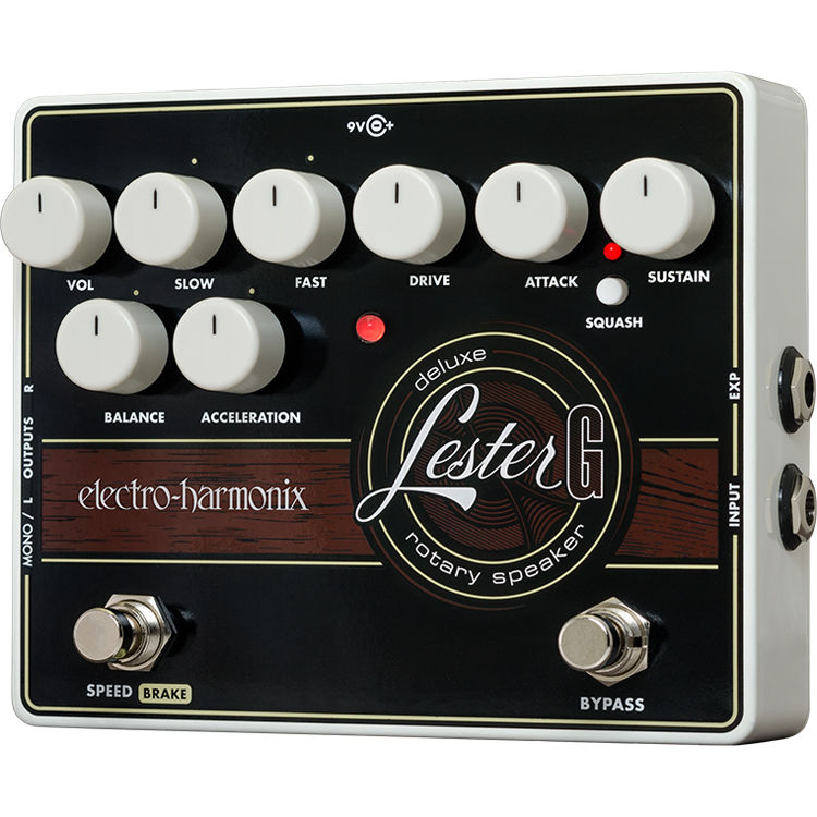 Electro-harmonix Lester G Deluxe Rotary Speaker Emulation Pedal
