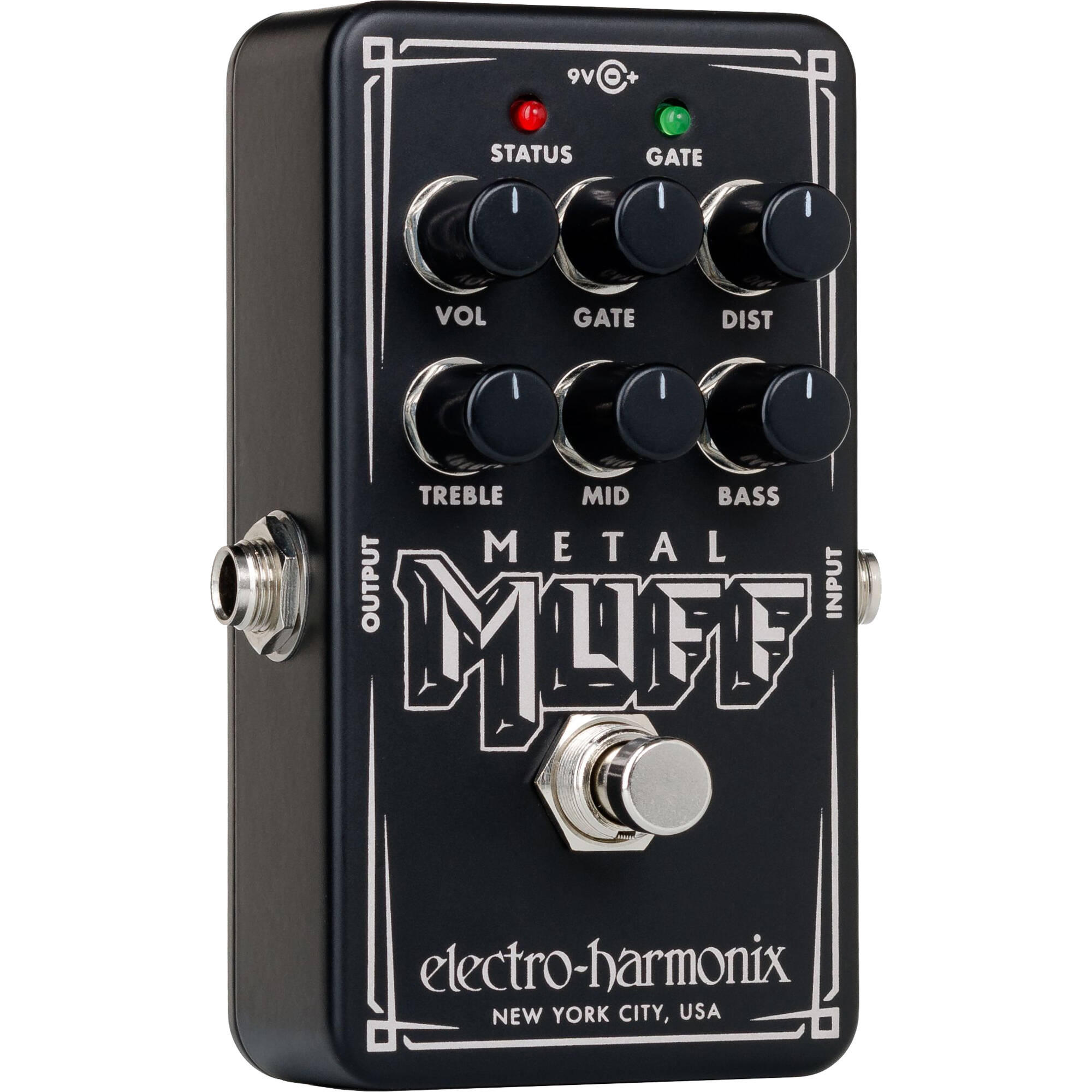 Electro-harmonix Nano Metal Muff Distortion Pedal with Built-In Gate