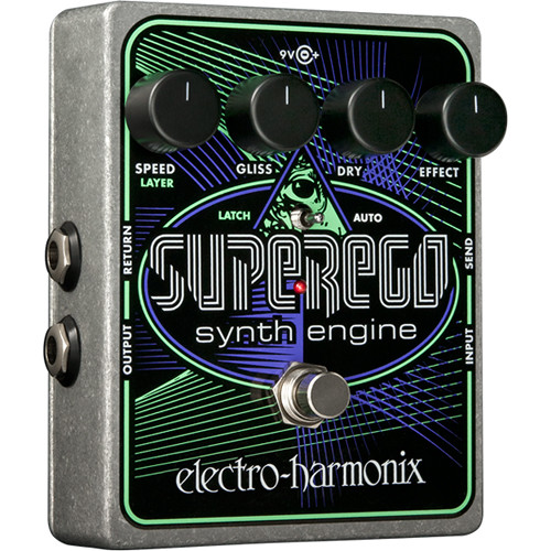 Electro-harmonix SUPEREGO Synth Engine Pedal