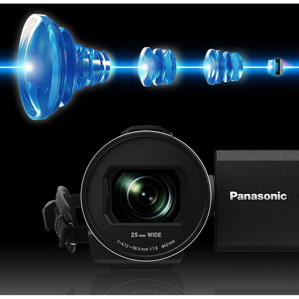Panasonic HC-VX3 UHD 4K Camcorder with 24x Zoom HC-VX3K Greentoe
