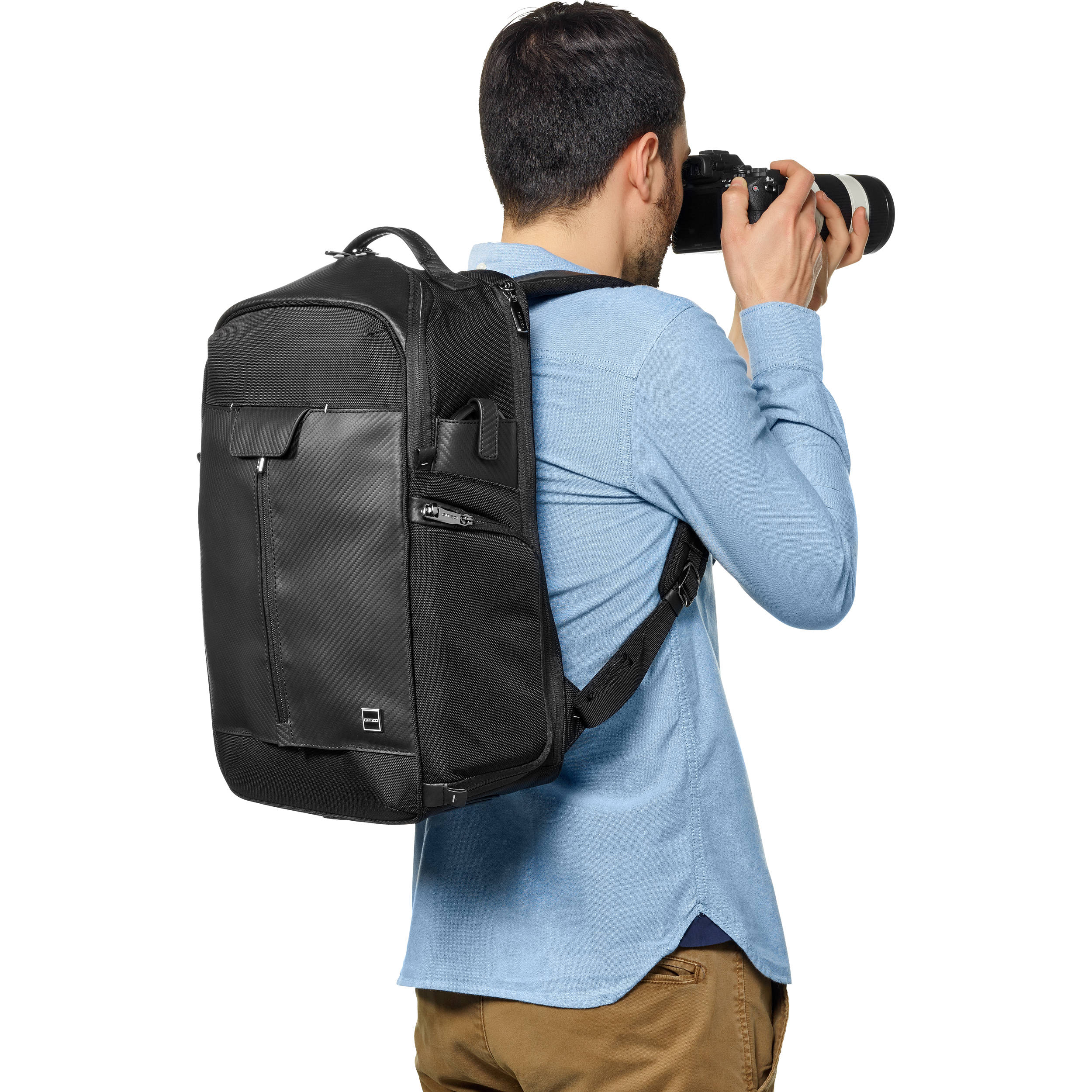 Gitzo Century Traveler Camera Backpack (Black) GCB100BP Greentoe