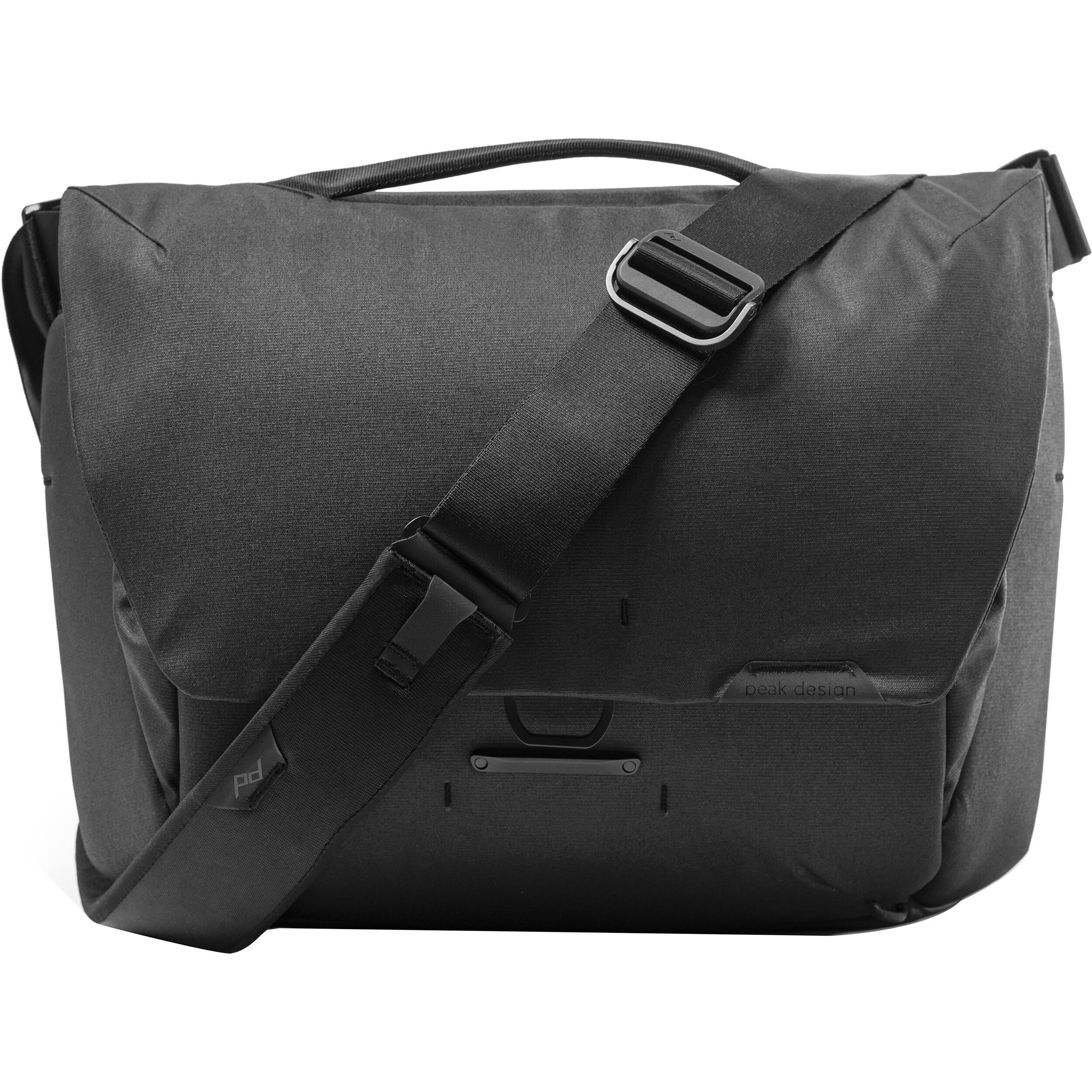 Peak Design Everyday Messenger v2 (13L, Black) BEDM-13-BK-2 Greentoe