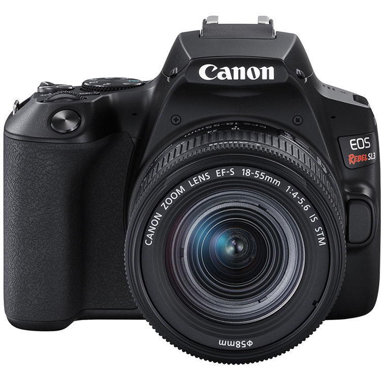 3453C002 Canon EOS Rebel SL3 DSLR Camera with 18-55mm Lens (Black