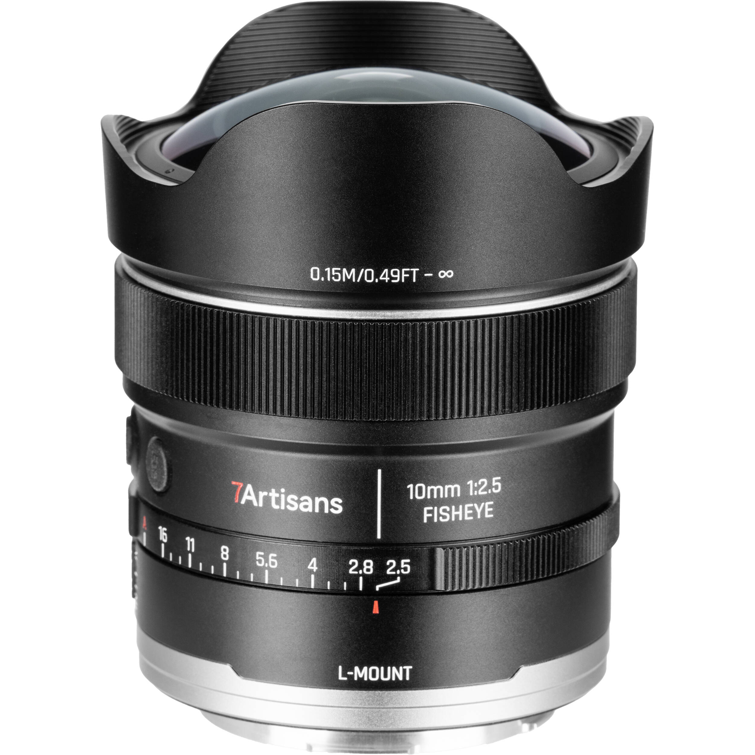 7artisans 10mm f/2.5 AF MAX Fisheye Lens (L-Mount)