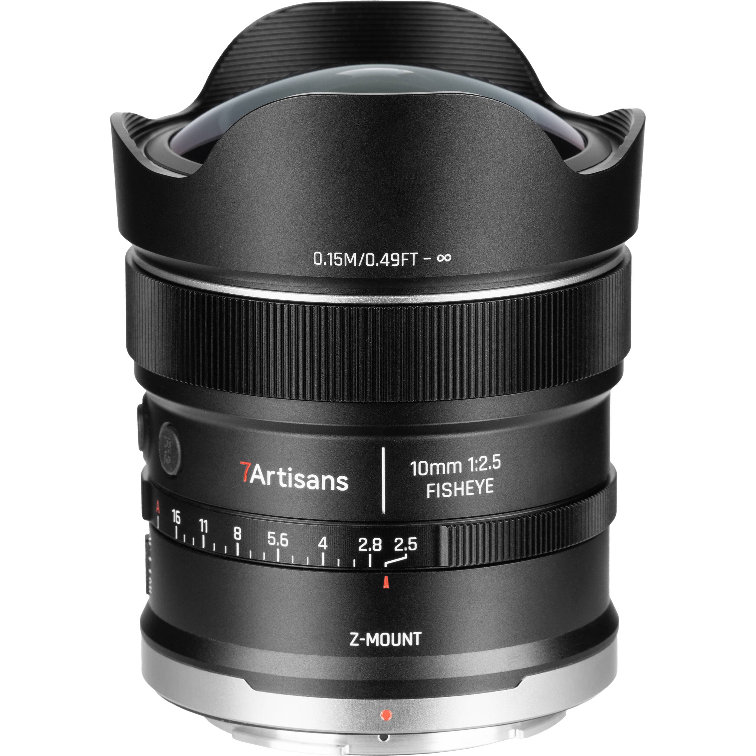 7artisans 10mm f/2.5 AF MAX Fisheye Lens (Nikon Z)