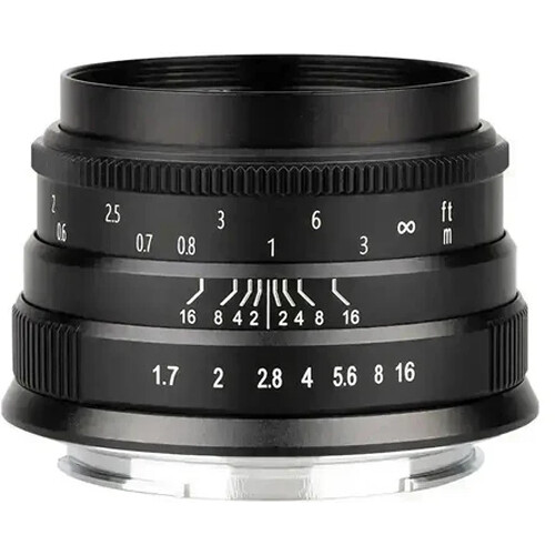 Brightin Star 35mm f/1.7 Lens (Nikon Z, Black)