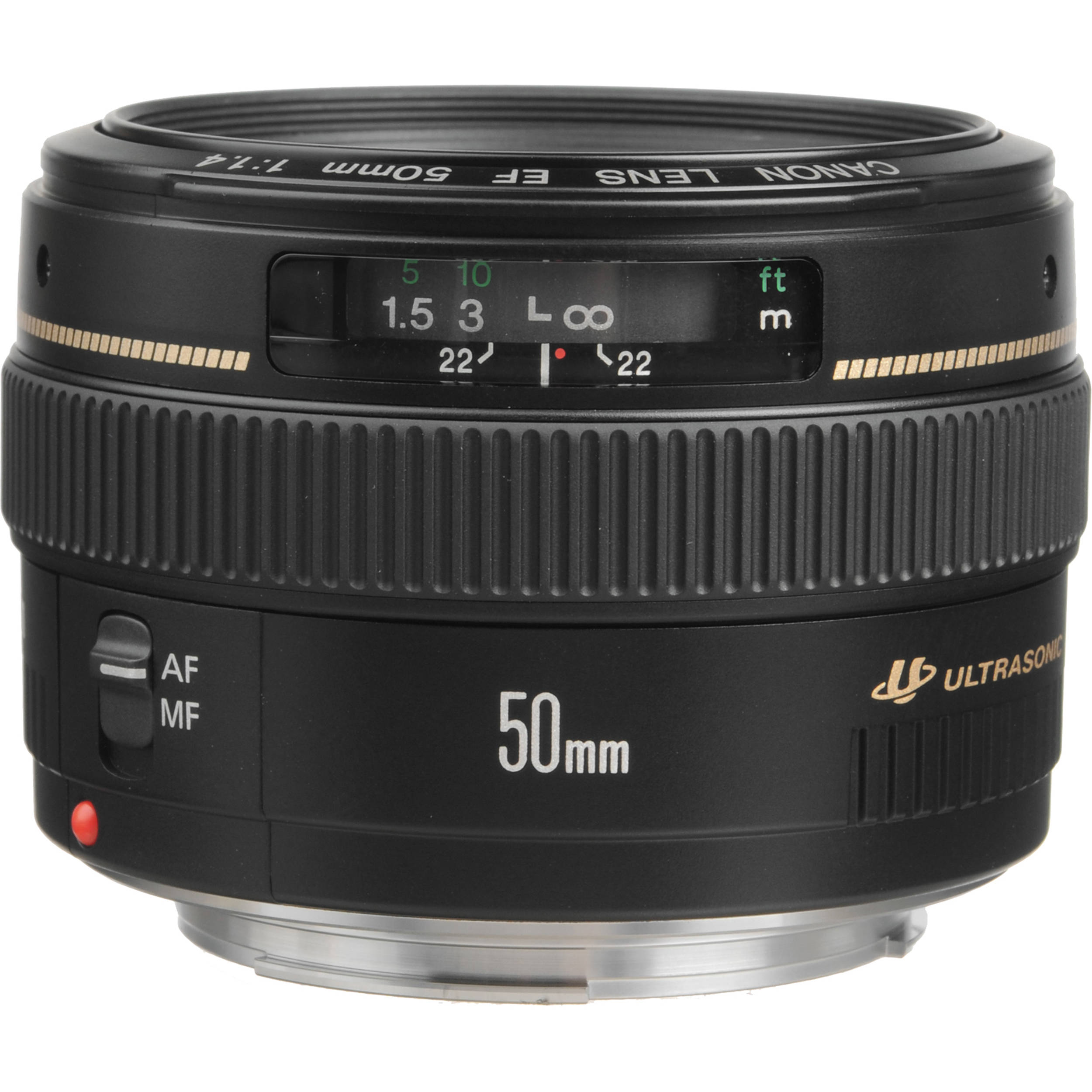 Canon Normal EF 50mm f/1.4 USM Autofocus Lens