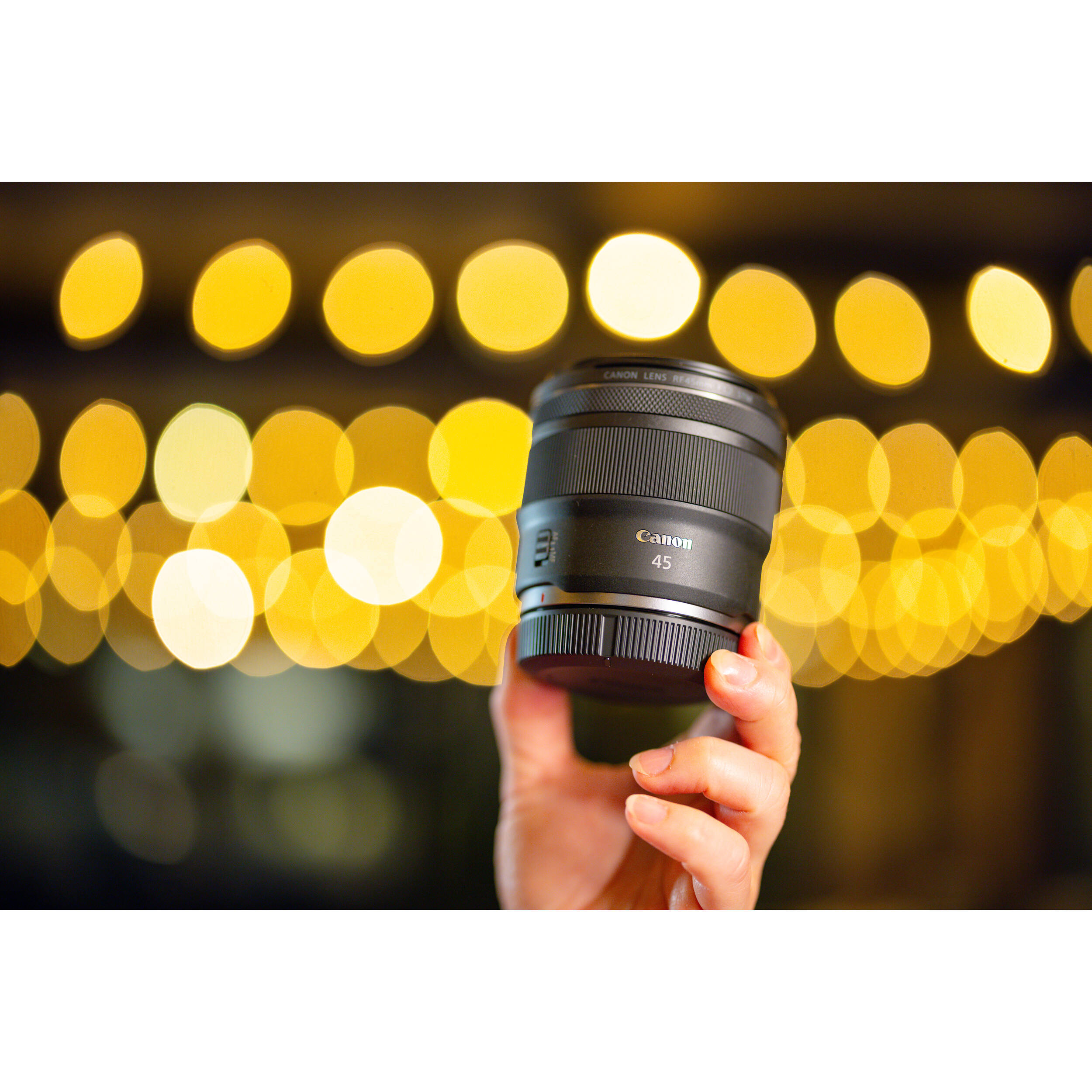 Canon 45mm f/1.2 STM Lens (Canon RF) 7198C002 Greentoe