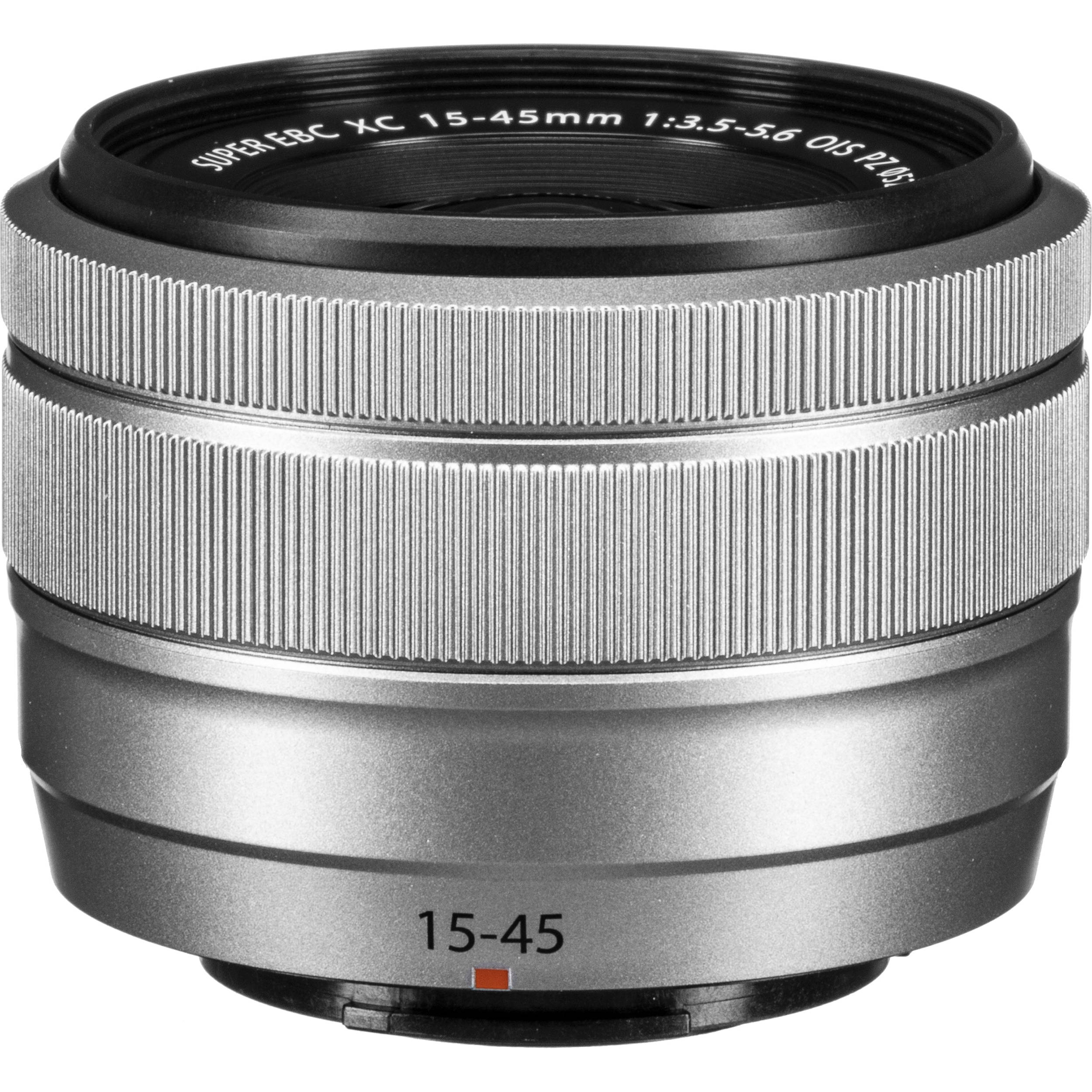Fujifilm XC 15-45mm f/3.5-5.6 OIS PZ Lens (Silver)