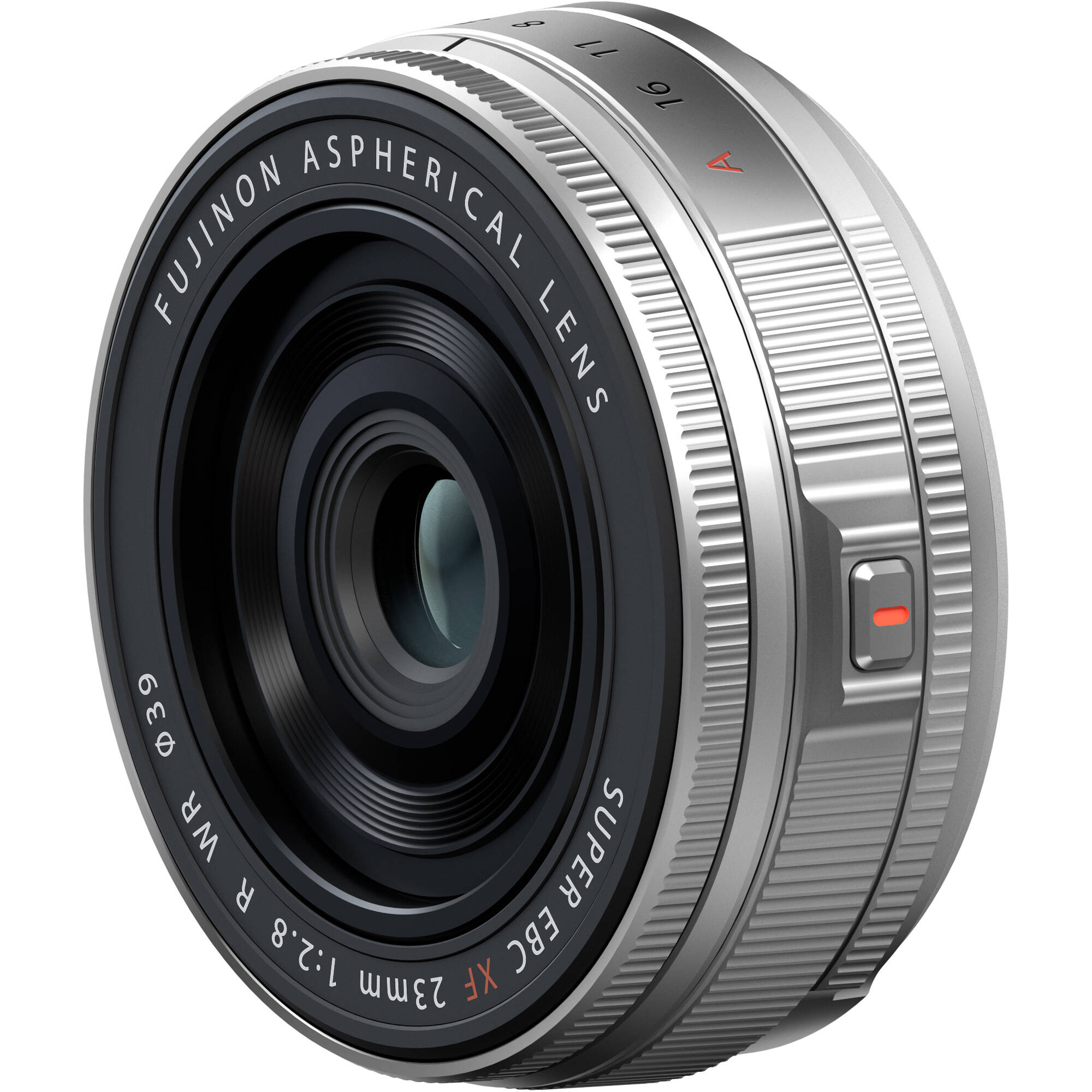 FUJIFILM XF 23mm f/2.8 R WR Lens (FUJIFILM X, Silver) 16942913