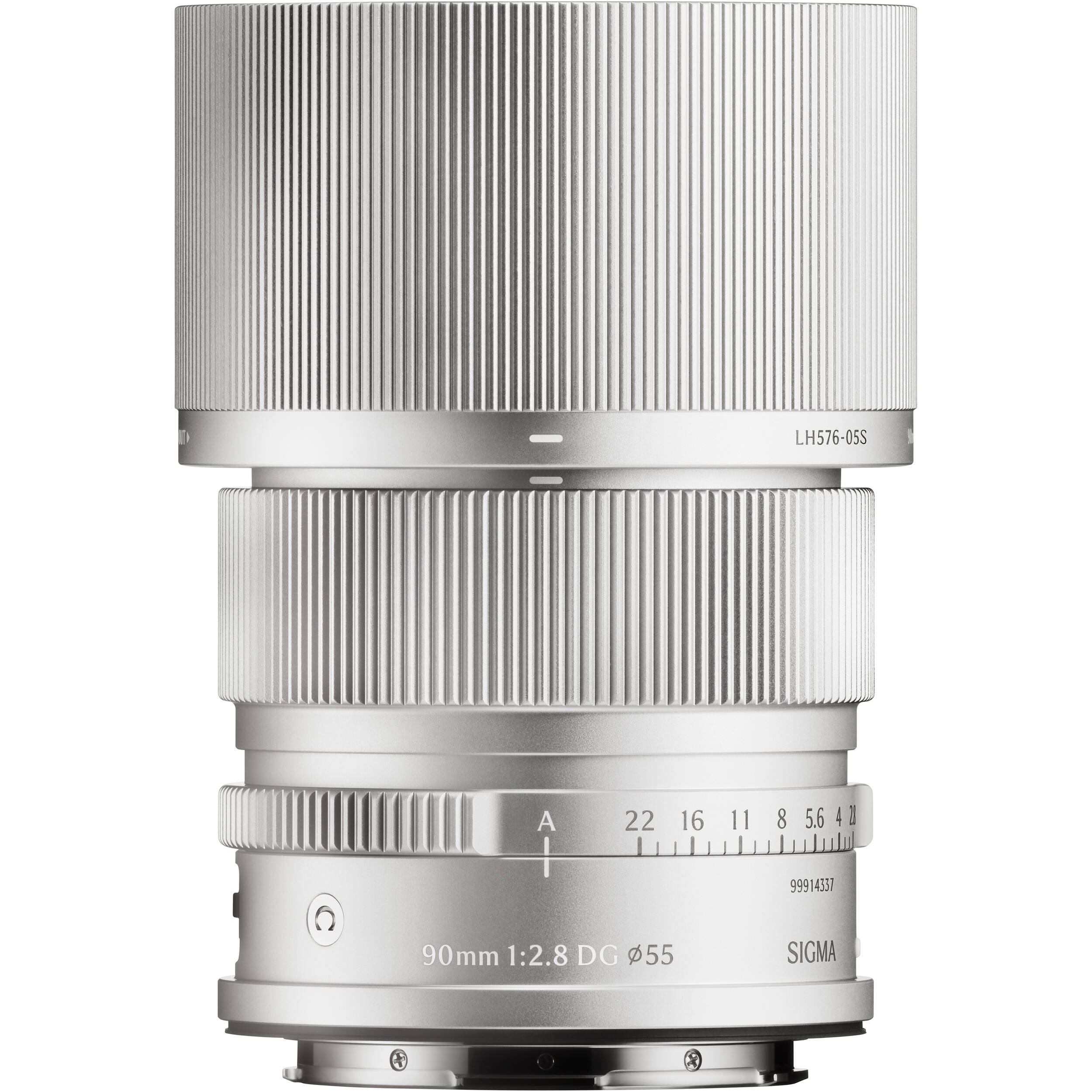 Sigma 90mm f/2.8 DG Contemporary Lens (L-Mount, Silver)