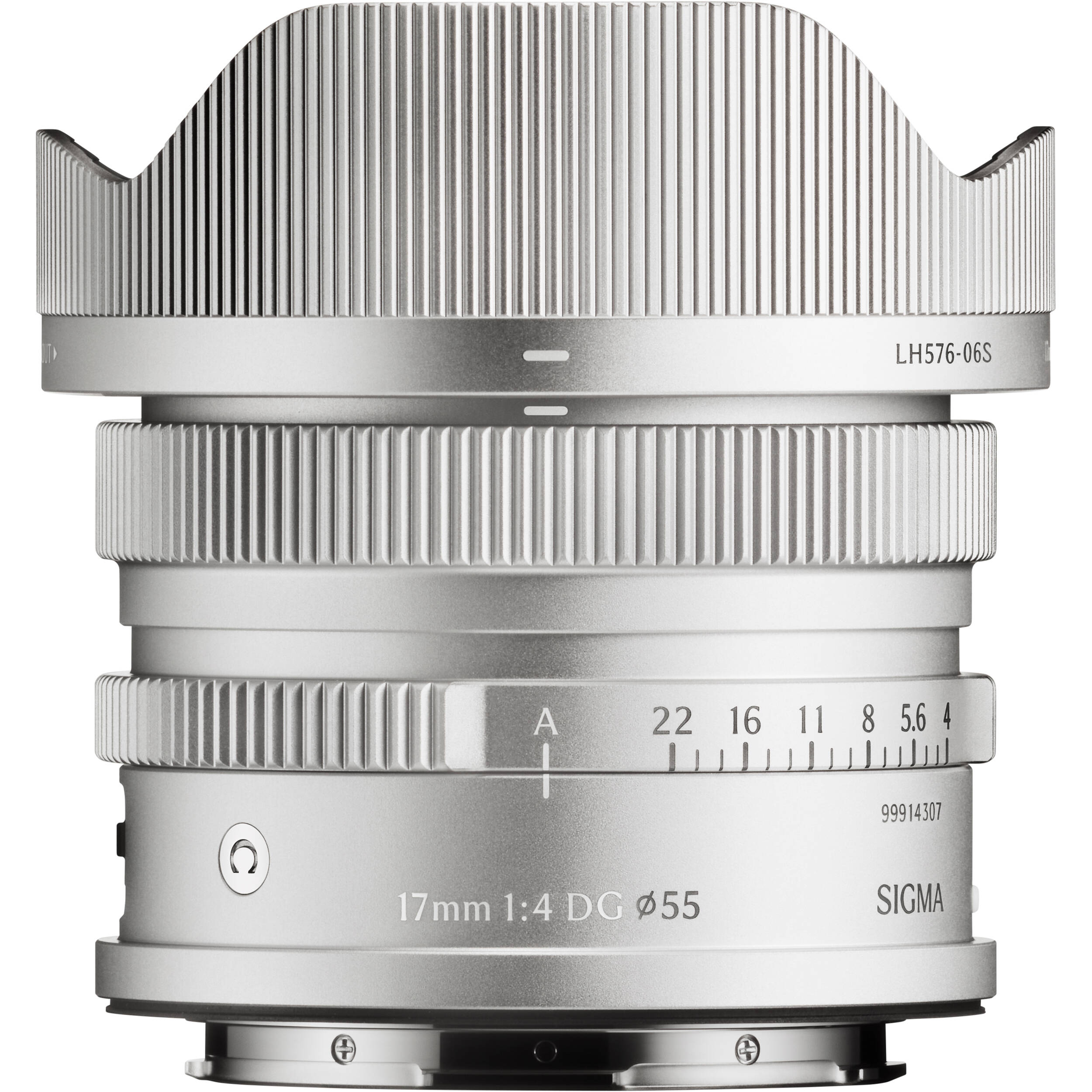 Sigma 17mm f/4 DG Contemporary Lens (L-Mount, Silver)